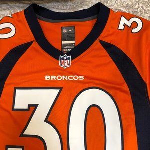 Denver Broncos Phillip Lindsay Size S Men's Jersey